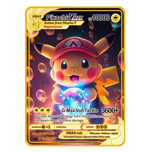 Carte pokemon metal gold - carte,