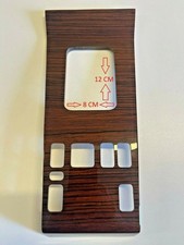 Comando Del Cambio Telaio Pannello Console Per Mercedes W124 Radica Legno Mano