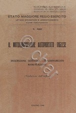 ESERCITO ITALIANO - Motocompressore Autoportato Inglese 1946 4682 Manual DVD