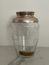 VECCHIO VASO IN VETRO DA