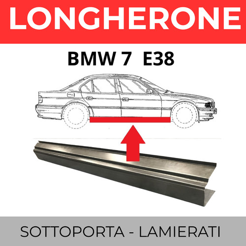 Longherone sottoporta bmw - sottoporta,