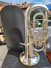 SILVER YAMAHA YEP 201 S EUPHONIUM/ EUFONIO/BARITONE FLUGELHORN/FLICORNO BARITONO