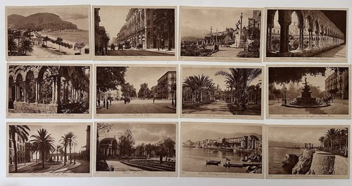 Cartolina epoca palermo - d'epoca,