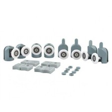 Set 8 Rulli Rotelle Ruote di Ricambio per Box Doccia Cuscinetti Porta Scorrevole