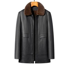 Giubbotto pelle invernale