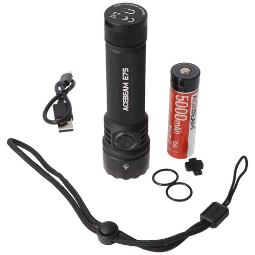 Acebeam e75 quad core - e75, torcia