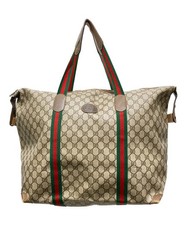 GUCCI Tote Bag Beige GG