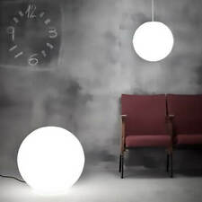 LAMPADA SFERA MOON LUMINOSA INTERNO/ESTERNO RESINA MISURE da30 a 150cm          