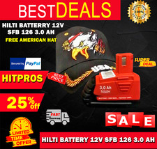 HILTI BATTERY 12V SFB 126 3.0