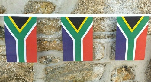 Bandiera del sudafrica - sudafrica, in