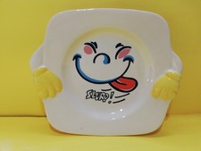 GIGLIO LA CASTELLANA PIATTI MATTI PIATTONE MATTO TAZZE PAZZE VINTAGE PIATTO 