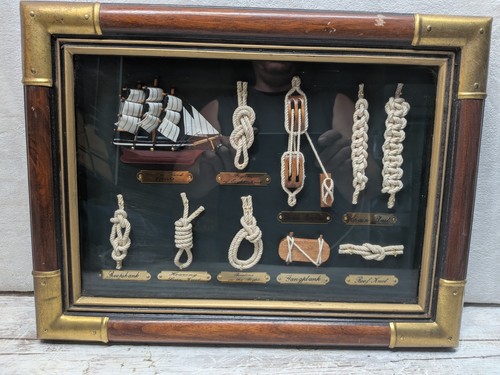 Espositore scatola ombra nodi