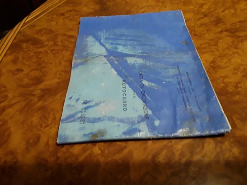 Libretto carta circolazione - libretto,