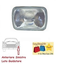 FARO FANALE PROIETTORE ANTERIORE SX PER PIAGGIO PORTER 92 SUPERCARRY H4 SINISTRO