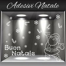 vetrofanie natalizie adesivi