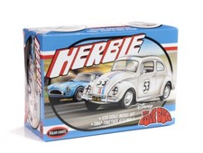 Luci Polari 1:25 Herbie VW Volkswagen Maggiolino Snap Model Kit POL1005 Nuovo