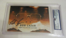 Bob Lazar firmato autografo PSA DNA autentica foto 3x5 Area 51 dischi volanti