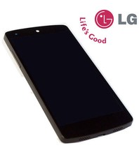 DISPLAY+TOUCH SCREEN+FRAME LG NEXUS 5 BLACK D820 OPTIMUS VETRO GOOGLE NERO
