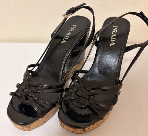 Sandali prada suola zeppa - sandali,