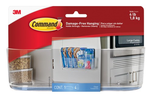 Grande caddy trasparente con - caddy,