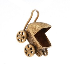 Charm Carrozzina Neonato Oro
