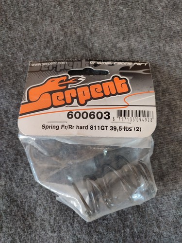 Serpent 600603 spring - spring, fr/rr