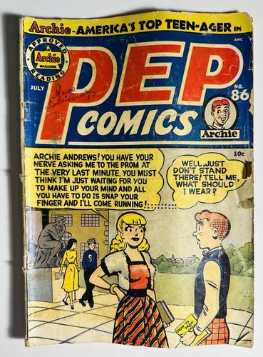 Pep comics golden age - pep, #