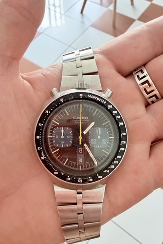 Seiko bullhead chronograph - seiko,