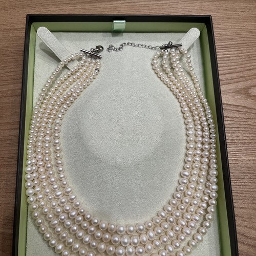Collana perle acqua - di, d'acqua