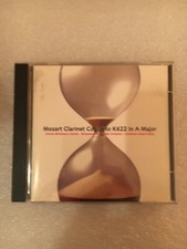 ANTONY MICHAELSON CLARINET "MOZART"  DISCO CD MUSICAL FIDELITY