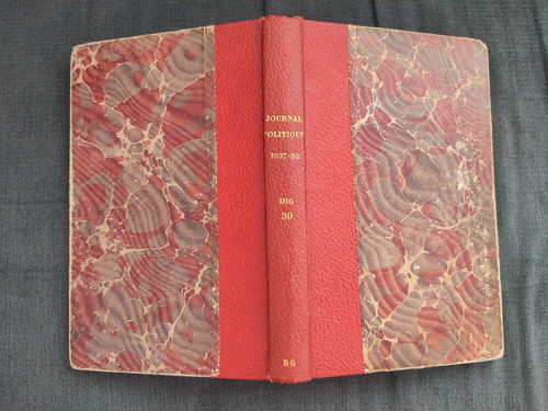 Journal politique 1937 1938 - journal,