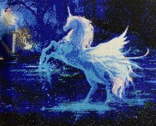 Quadro diamond painting finito