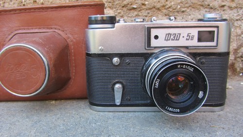 Fotocamera sovietica russa - russa, a