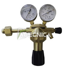 Riduttore regolatore di pressione gas AZOTO 315bar 2 manometri per saldatura 