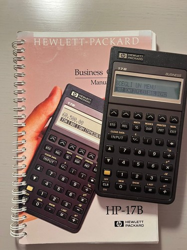 Hewlett packard 17b - hewlett,