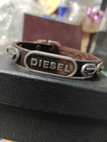 Bracciale diesel con borchie - bracciale,