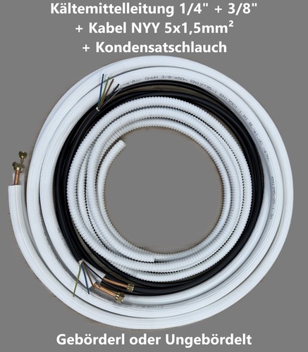 Kit tubi refrigeranti - , 1/4"+