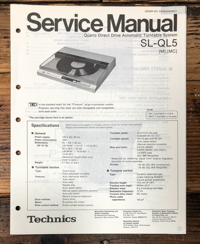 Technics ql5 - technics, sl-ql5