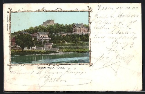 Cartolina passepartout essen - cartolina,