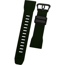 Cinturino originale Casio PRO TREK PRW-30Y uretano nero-verde kaki fibbia...