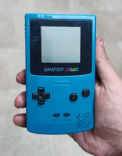 Console Nintendo GAME BOY COLOR AZZURRO Turchese ORIGINALE CGB-001  1998 leggi