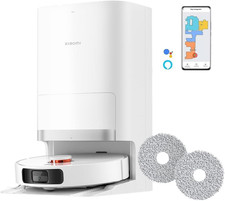 Robot Vacuum X20+, Robot Aspirapolvere Lavapavimenti, Stazione Smart All-In-One,