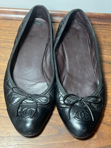 Ballerine chanel cap toe eu - chanel,