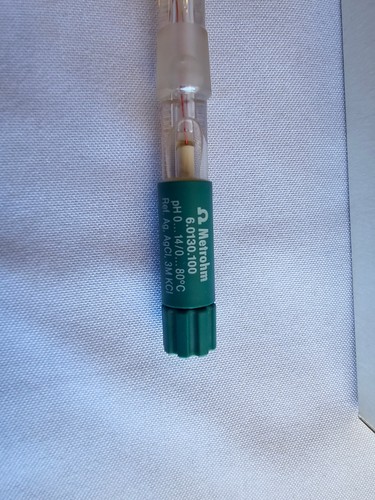 Sonde metrohm 0130 100 - ph, 6.0130.100