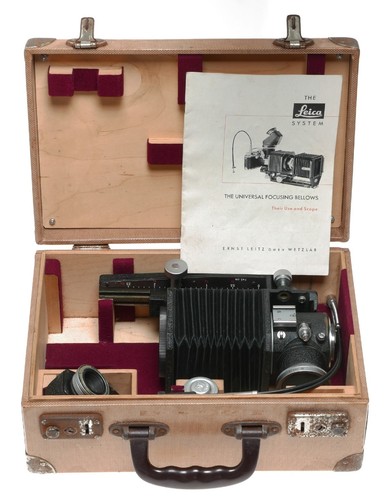 Leitz fotocamera soffietto