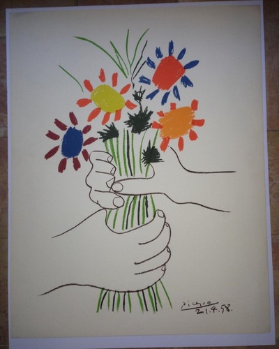 Picasso 1960 bouquet de - picasso,