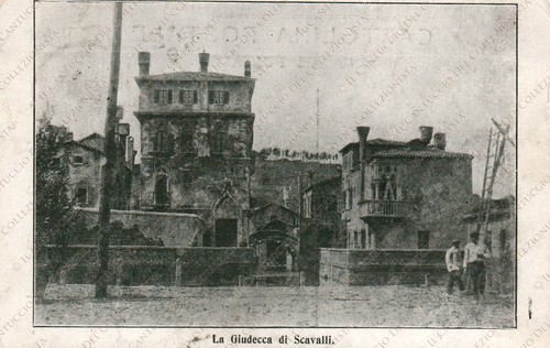 1911 venezia giudecca - venezia, di