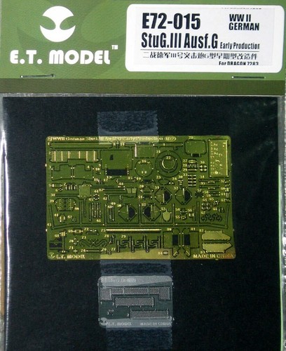 Model e72015 stug iii - 1/72, #e72015