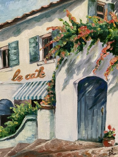 Quadro dipinto olio - olio, su