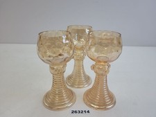 3 bicchieri da vino romani